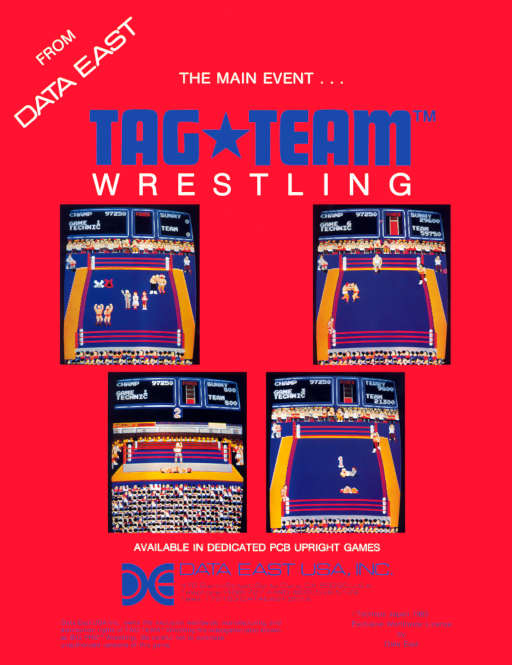 Tag Team Wrestling MAME2003Plus Game Cover